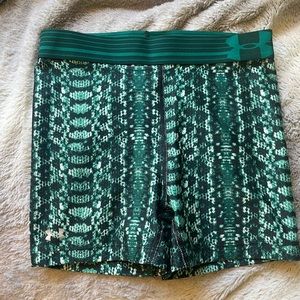 Green under armour spandex women’s XS